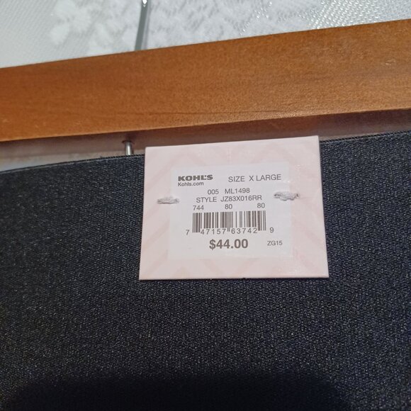 CANDIES Audrey Pullon Houndstooth Black White Stretch No Gap Flattening Pants - Picture 9 of 9